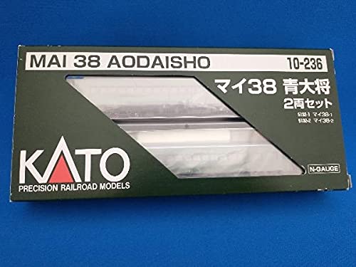 新品未使用KATO マイ38青大将 2両セット 10-236 鉄道模型 客車 Amazon | KATO Nゲージ マイ38青大将 2両セット 10-236 鉄道模型