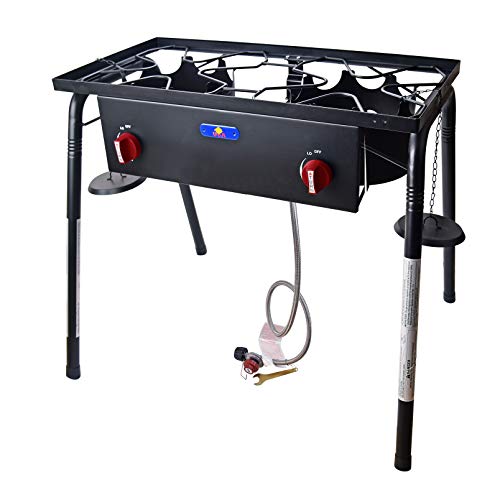 Best double burner outdoor gas cooker Best of Review Geeks