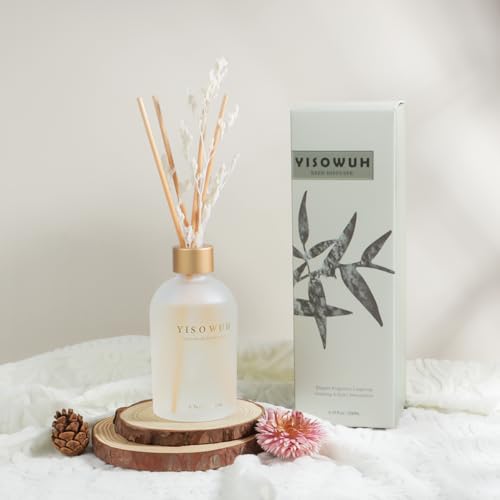 Diffuseur de parfum orange 200 ml avec 8 bâtonnets pour maison - 4