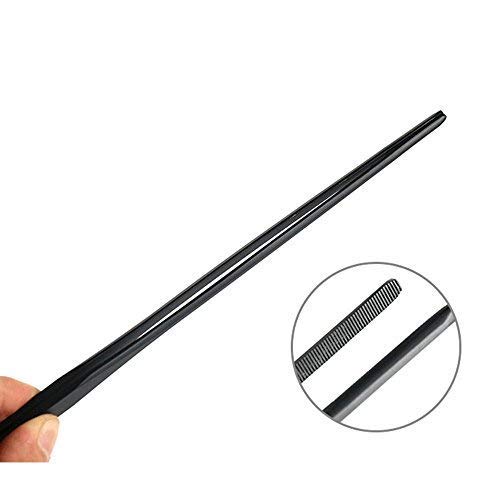 ONST Long Aquarium Straight Tweezers Tools with Carbonation Protection Coating to Against Rust