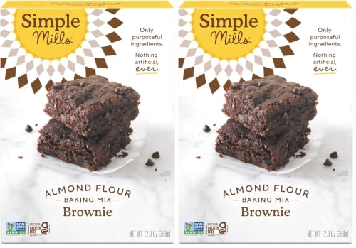 Simple Mills Almond Flour Baking Mix,Chocolate Brownie Mix - Gluten