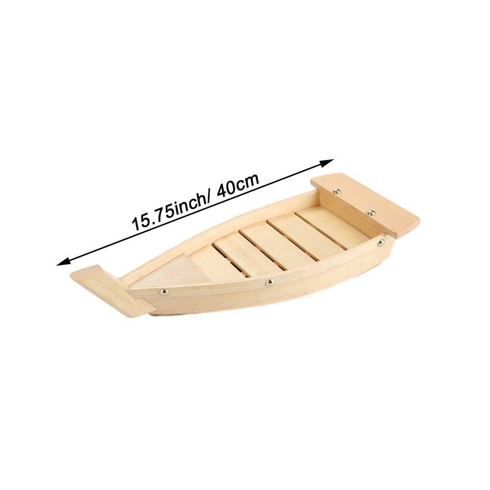 Board De Sushi en Bois Servant Plateau De Grande Taille Sashimi Japonais Plaque Japonaise Outil De Fruits De Mer pour Le Restaurant Ou Le Marbre