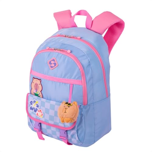 Mochila 2 Compartimentos Sestini Lover - Capivara