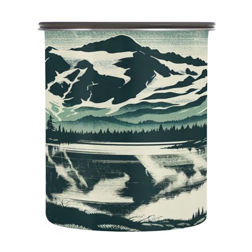 Envase Hermético para Café de Acero Inoxidable 30 oz