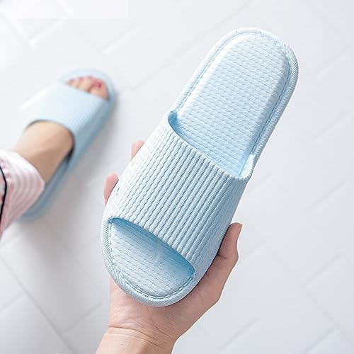 Image of AYYDMY Comfort Shower Shoes, Non Slip Quick Drying Bathroom Slippers for Women Men Unisex, Soft Platform Cushion Slide Sandals for Living Room, Pool, Beach, SPA, Public Showers, Indoor, Outdoor
