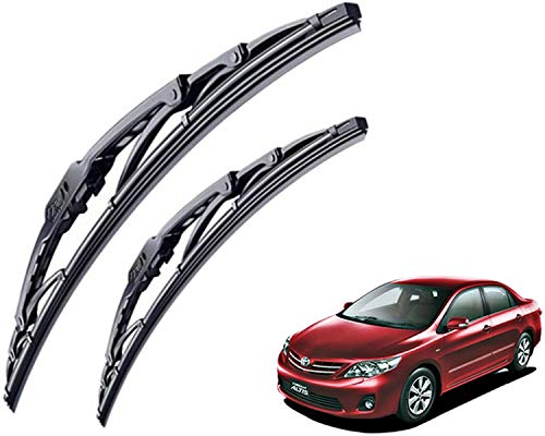Image of WolkomHome High Performance OE Car Wiper Blade Replacement set of 2 Pc Right 26 inch Left 14 inch for Toyota Corolla Altis