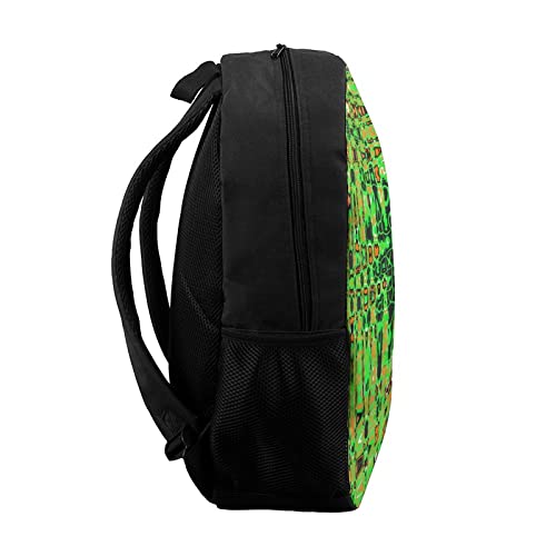 Sac à dos imprimé en 3D style cool mode décontractée pour filles et garçons - 3
