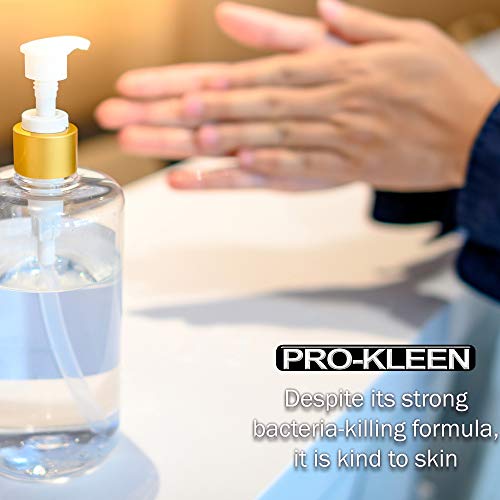 ProKleen Hand Sanitizer Gel Antibacterial Liquid 70 Alcohol Kills