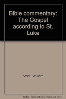 Hardcover Bible commentary: The Gospel according to St. Luke Book