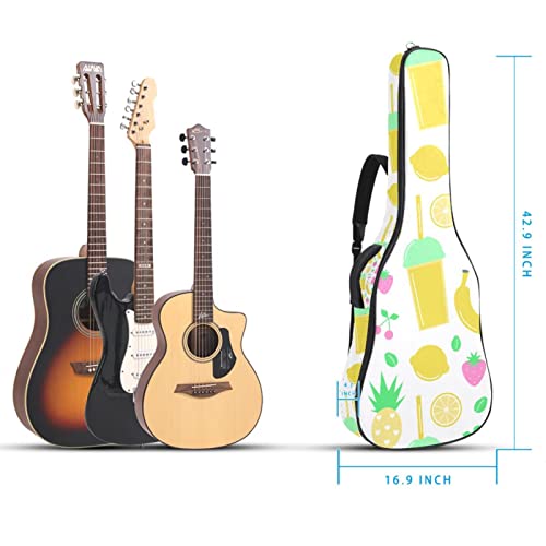 Hondank Housse de transport étanche pour guitare avec bandoulière réglable Motif tomates, Multicolore 10., 42.9×16.9×4.7… - Les Beatles, Paul McCartney, John Lennon, RIngo Starr, George Harrison Hondank Housse de transport étanche pour guitare avec bandoulière réglable Motif tomates, Multicolore 10., 42.9x16.9x4.7… – Image 6