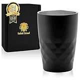 【男の隠れ家に掲載】SaintGraal(セイントグレイル) ステンレス タンブラー 真空断熱 保冷 保温 誕生日プレゼント 男性 父の日 ギフト グラス コップ お酒 ビール ハイボール (ブラック)