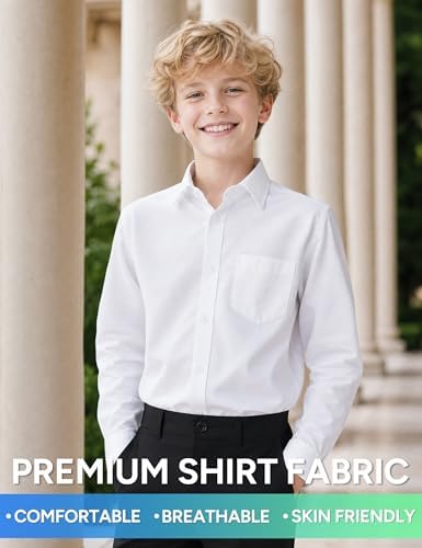 Marvelous World Boys' Formal Slim Fit Suit Set Black Size 8 - 4