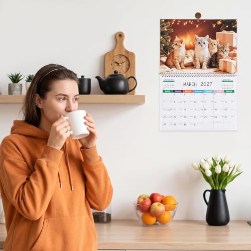 Image of 2027 Wall Calendar 12 Month Hanging Monthly Planner