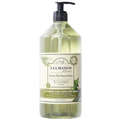 A LA MAISON Rosemary Mint Liquid Hand Soap Cover