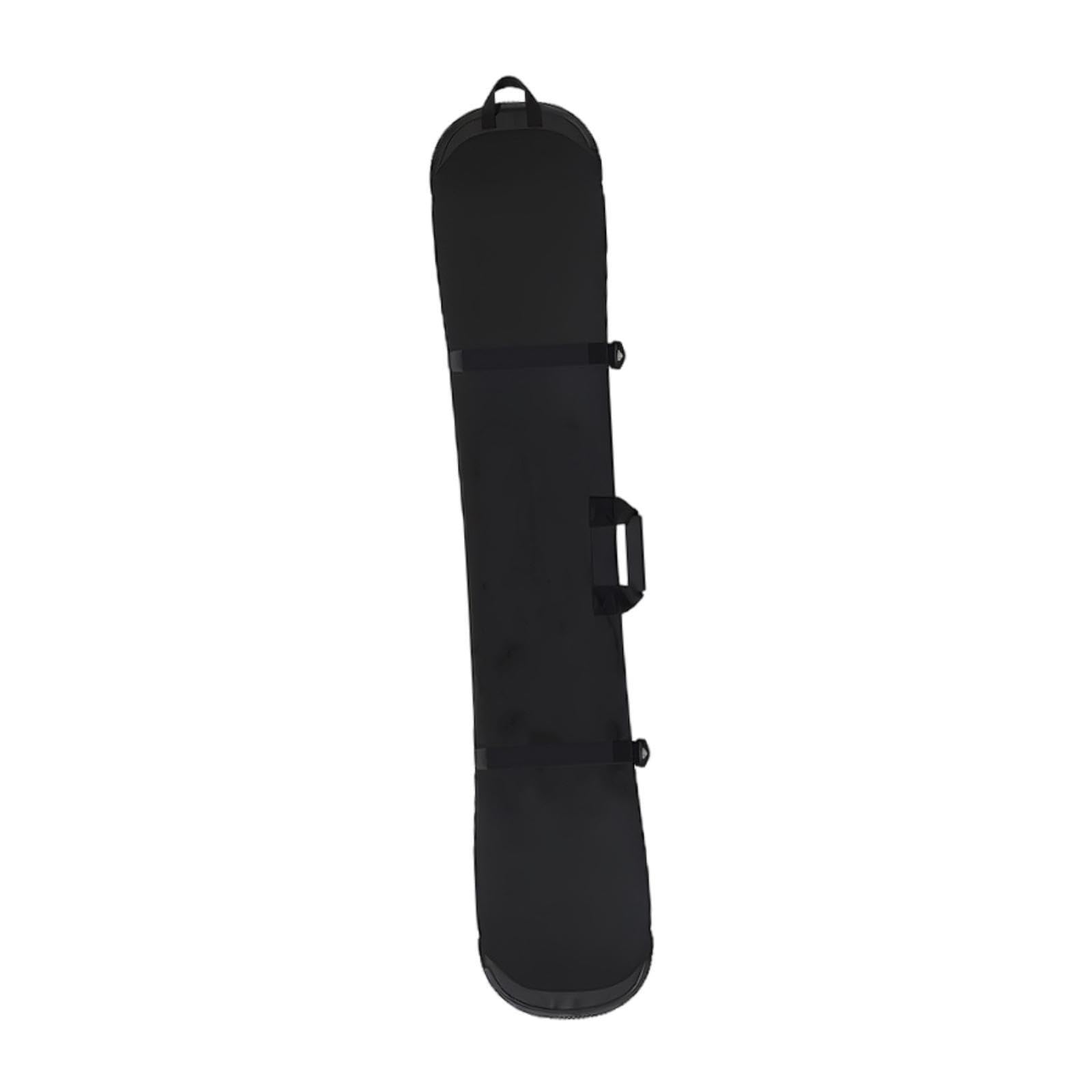 Housse de pour snowboard avec sangle ajustable, idéale pour les voyages et les loisirs créatifs. Sac de voyage élégant et souple pour le ski et autres, Noir, 155 cm