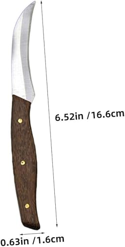 Miniatura 2 de OUNONA 1 Unidades Tallado Set Cortador Serrado Fruta Herramientas de Fruta Multifuncional Fruta Cortar Cuchillos de Fruta Cuchillos de Fruta para