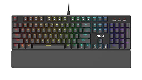 GK500 Tastiera gaming - Tastiera per PC con layout francese e illuminazione RGB, anti-ghosting, N-key rollover e software G-Tools programmabile di - Tastiera gaming - Immagine 2