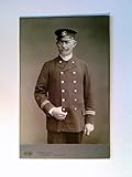  Portrait eines Offiziers, Studioaufnahme Hamburg, wohl Kriegsmarine, Fotografie, ca. 1915