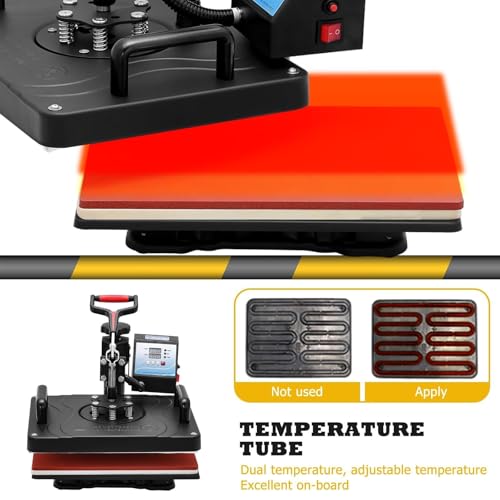 Heat Press Machine 29x38cm para transferencia térmica miniatura 4