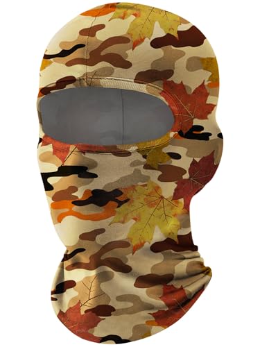Image of Fuinloth Balaclava Ski Mask, Motorcycle Summer Thin Cooling UV Protection Neck Gaiter for Men /Women