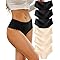 Sth Big Unterhosen Damen Nahtlose Hohe Taille Seamless Slips Damen High Waist Unterwäsche Frauen Bequem Hipsters Pantys Ohne Abzeichnen Taillenslip Nahtlos Underwear Women Slips Mehrpack 6