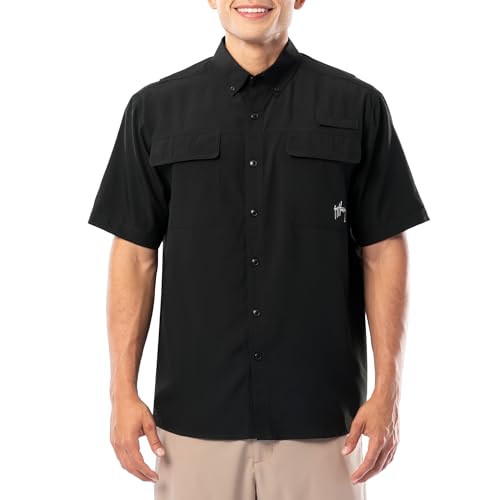 Guy Harvey Men's Short Sleeve Performance Fishing Shirt