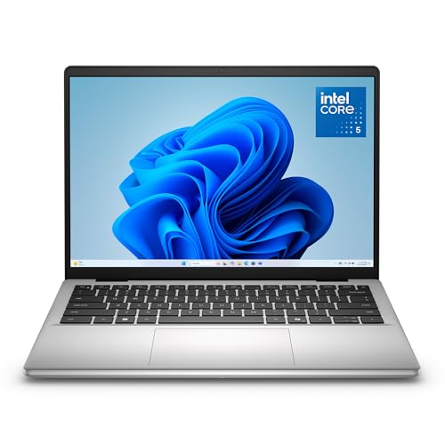 Dell 14 Laptop DC14250 14,0' 2K Display, Intel Core 5 120U, Intel Graphics, 16GB RAM, 512GB SSD, Windows 11 Home, Fingerabdrucksensor, Deutsches QWERTZ-Backlit-Keyboard, Wi-Fi 6, HDMI, USB-C – Silber