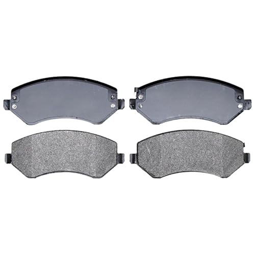 ACDelco Silver 14D856M (19286131) Semi-Metallic Front Disc Brake Pad Set with Wear Sensor