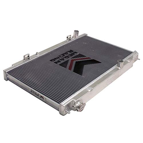 Megan Racing MR-RT-NA02 T-6061 Aluminum Single Core 2-Row Performance Radiator - Image 4