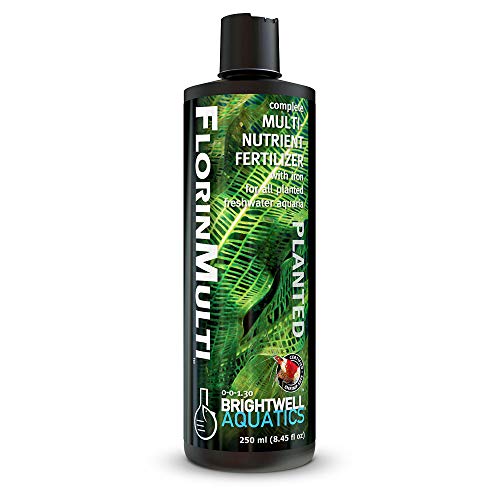 Image of Brightwell Aquatics FlorinMulti - Multi-Nutrient Supplement for Planted Aquariums - Supports Healthy Growth, Macro & Trace Elements, Ideal for Shrimp & Plants, 250 ml