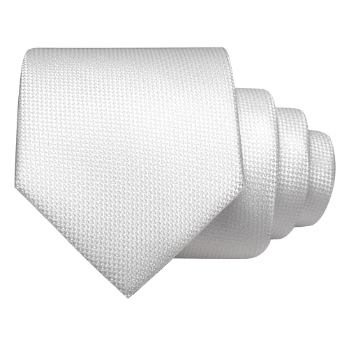 Image of JEMYGINS Mens Tie and Lapel Pin with Pocket Square Tie Clip Sets for Casual and Business 4PCS