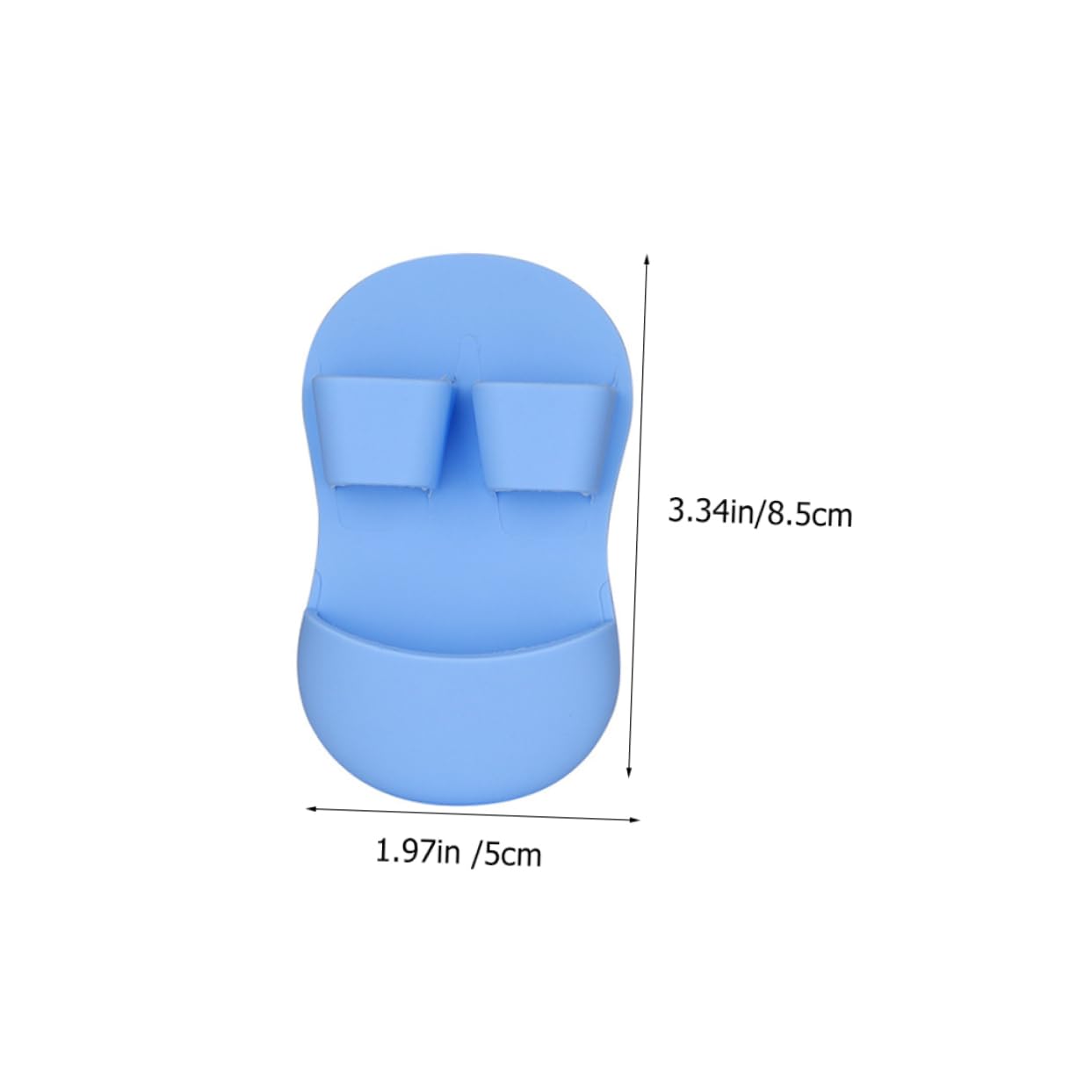 IWOWHERO Facial Scrubber Exfoliator Set 3pcs Silicone Face Brush for Cleansing Exfoliating