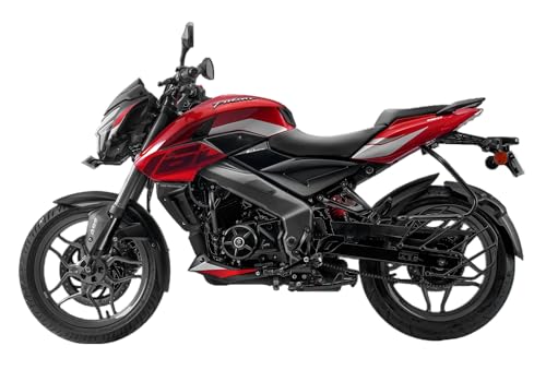 Image of Bajaj Pulsar Ns 160 Ug Motorcycle /Motorbike - Cocktail Wine Red - Ex-Showroom