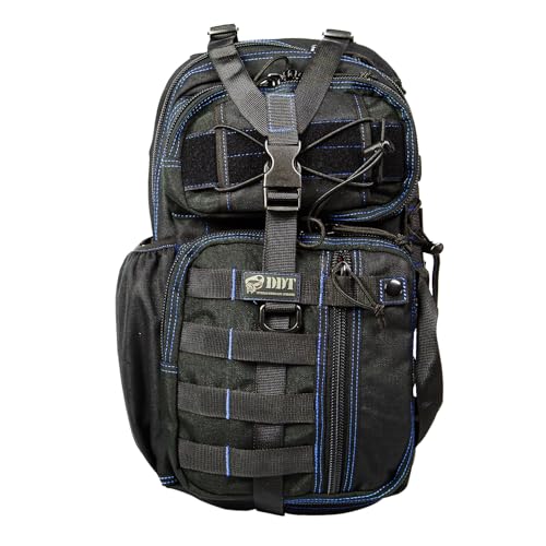 DDT Death Dealer Tactical Assassin Sling EDC Bag (Blueline)