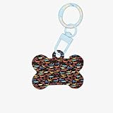 Photo Gallery i love my dog, piastrine per cani con stampa a forma di bassotto su entrambi i lati, personalizzabili, per cani e gatti Photo Gallery i love my dog, piastrine per cani con stampa a forma di bassotto su entrambi i lati, personalizzabili, per cani e gatti