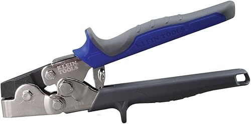 Klein Tools 86528 Juego de punzones, herramienta de punzón de bloqueo a presión para revestimiento de chapa, vinilo y aluminio