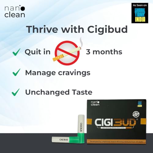 Image of filters | Nanoclean Technology anti smoking filters to quit smoking | Anti smoking filters | Safety filters to quit smoking | Tar reduction filters | Green Color - Pack of 3 | 90 Filters