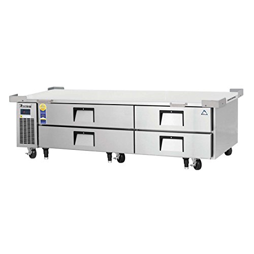Everest Refrigeration ECB82-84D4 84" Chef Base 4 Drawers 1084 lbs Weight Capacity