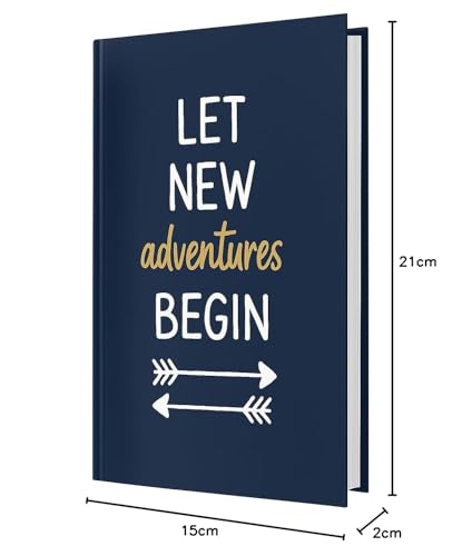 Image of AccuPrints Hard Bound Paper Notebook|Compact Size A5 (8.25 x 5.7)|200 Pages, 80 gsm|Flat Opening Hardbound Diary Parent (Hardbound Adventure)