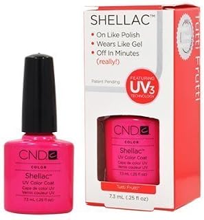 CND Shellac Creative Nail Shellac UV Color Coat Tutti Frutti 0.25 oz by CND Cosmetics