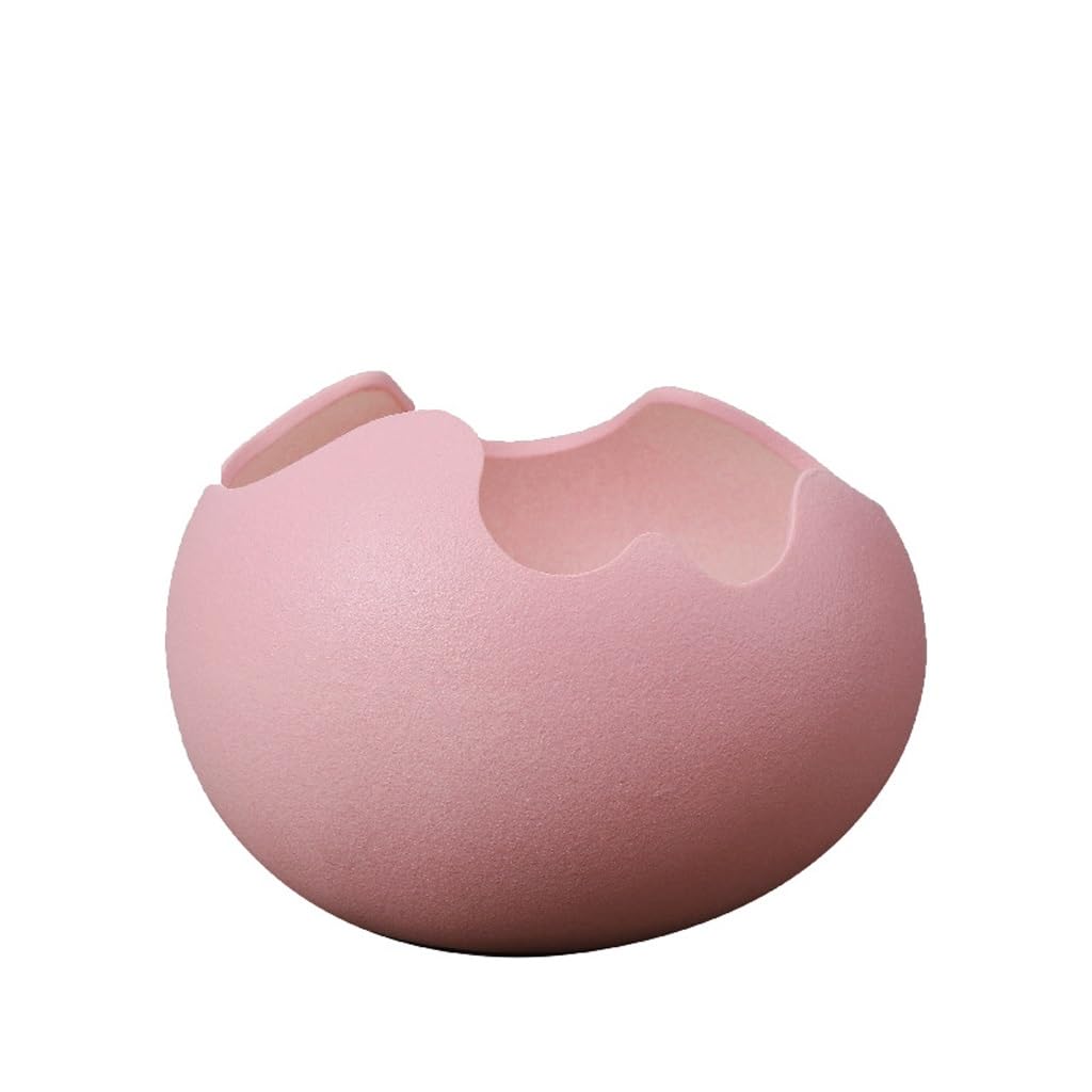 GELASIGE Flower Pots Retro Hydroponic Ceramic Flowerpots, Creative Home Flowerpots, Gardening Succulent Small Flowerpots Outdoor Flower Pots(A)