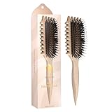 Bounce Curl Define EdgeLift Brush, 5-in-1 Tool for Effortlessly Defined Curls, Waves & Coils, Reduces Frizz - Tan