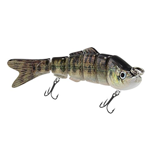 Poisson prédateur brochet et wells traqués avec ce set de 5 leurres spinnerbait