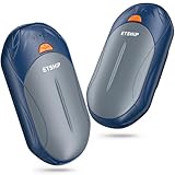etship Handw&auml;rmer Elektrische 6000 mAh USB Taschenw&auml;rmer mit 3 Heizstufen Einstellbar Ultra Leicht & D&uuml;nn Tragbare Handwarmer Wiederaufladbare Split Handwarmer Perfektes f&uuml;r Camping, Raynauds