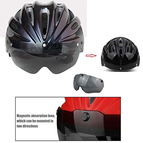 YIJU 2 Peças de Lentes de Reposição para Capacete de Ciclismo Elegantes óculos de Triatlo Anti-UV pa