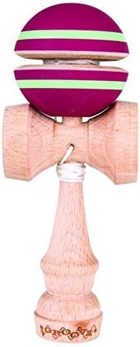 Groove Kendama Duncan Green and Burgundy