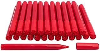 25 Red Bingo Felt Marker Pens Dabbers Colouring in Felts Craft