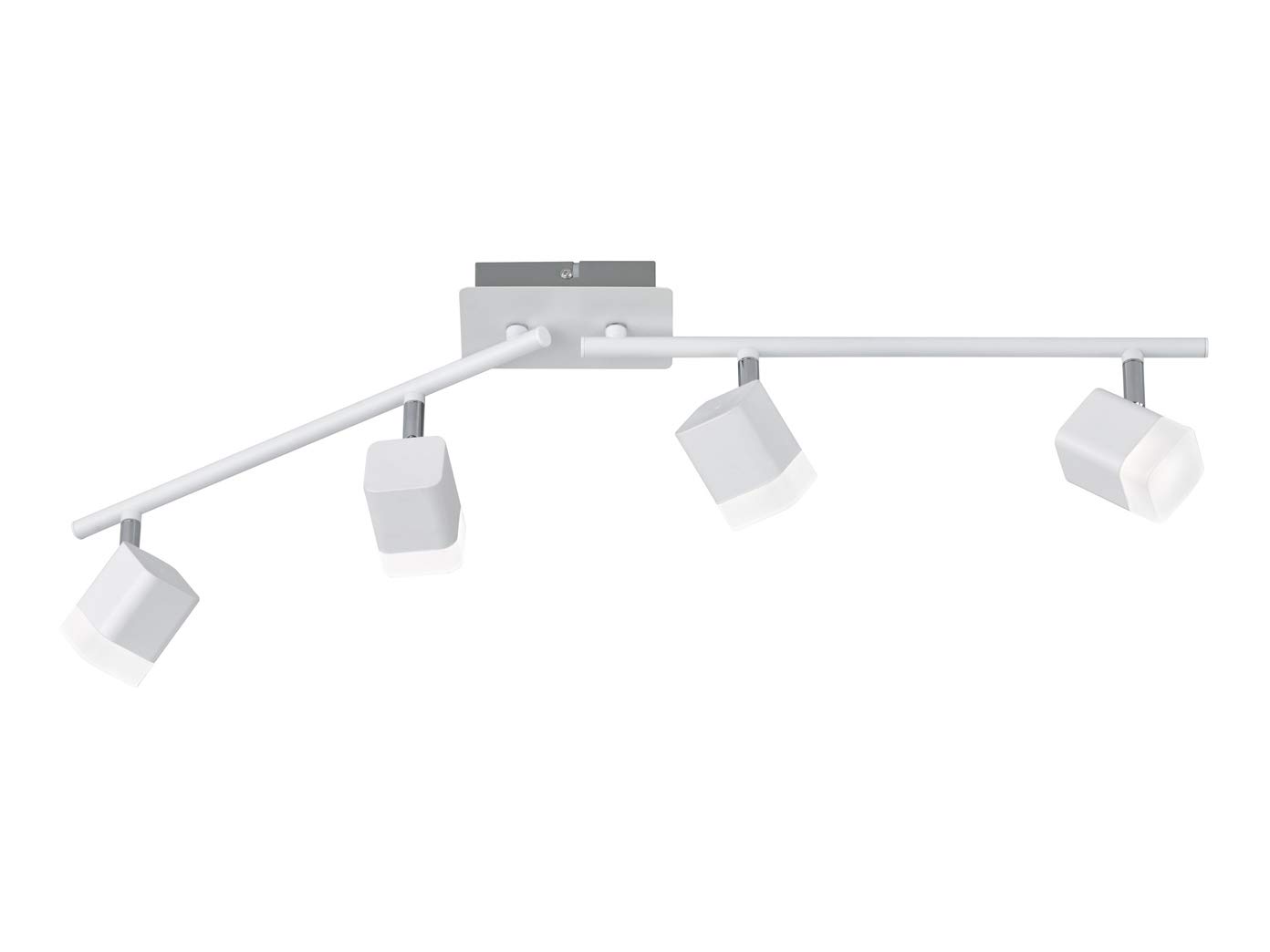Reality Leuchten Roubaix 4 Watt Metal Ceiling Light, White