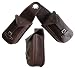 CHALLENGER Horse Leather Western Saddle Trail Horn Bag w/Roller Buckle 102RT02