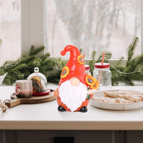 Gnomes de Noël en résine pour sublimer votre bibliothèque et vos fêtes